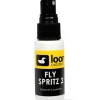 Accessoire de gilet mouche loon outdoors fly spritz 2 spray hydrophobe pour mouche sèche