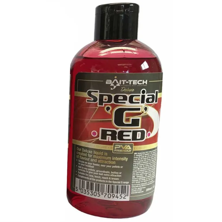 Additif Bait-Tech Deluxe Special G Red Liquid 250ml