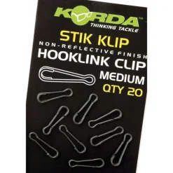 Agrafes pour sacs solubles carpe korda stik klip (x20)