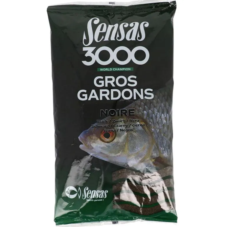 Amorce coup sensas 3000 gros gardons noire