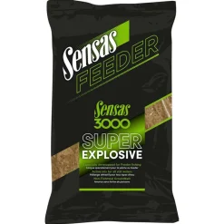Amorce 3000 SENSAS Feeder Super Explosive 1kg