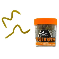 Appâts artificiels Powerbetes vers de terre (coloris vert)