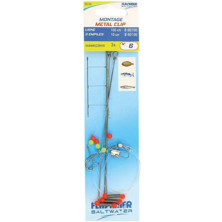 Bas De Ligne Flashmer Metal Clip