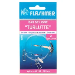 Bas de ligne flashmer 2 turluttes