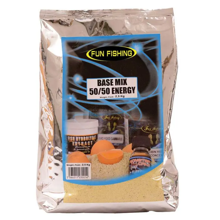 Base mix funfishing 50/50 energy - 2kg