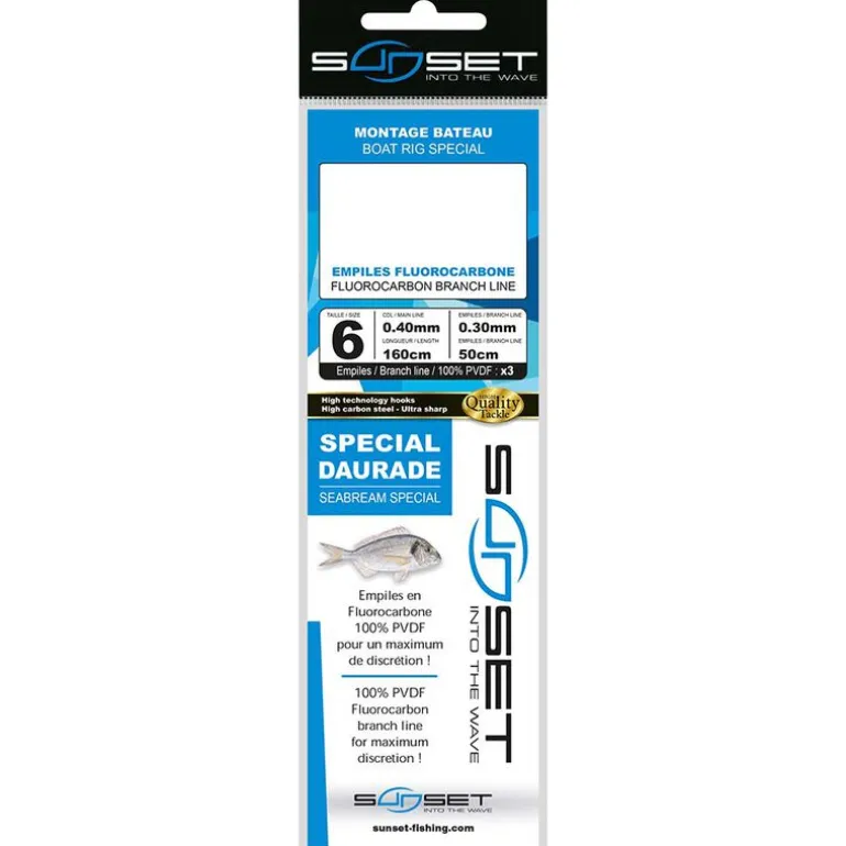 Bdl Bateau Rs Competition Spec Daurade /fluoro 3x50 Sunset