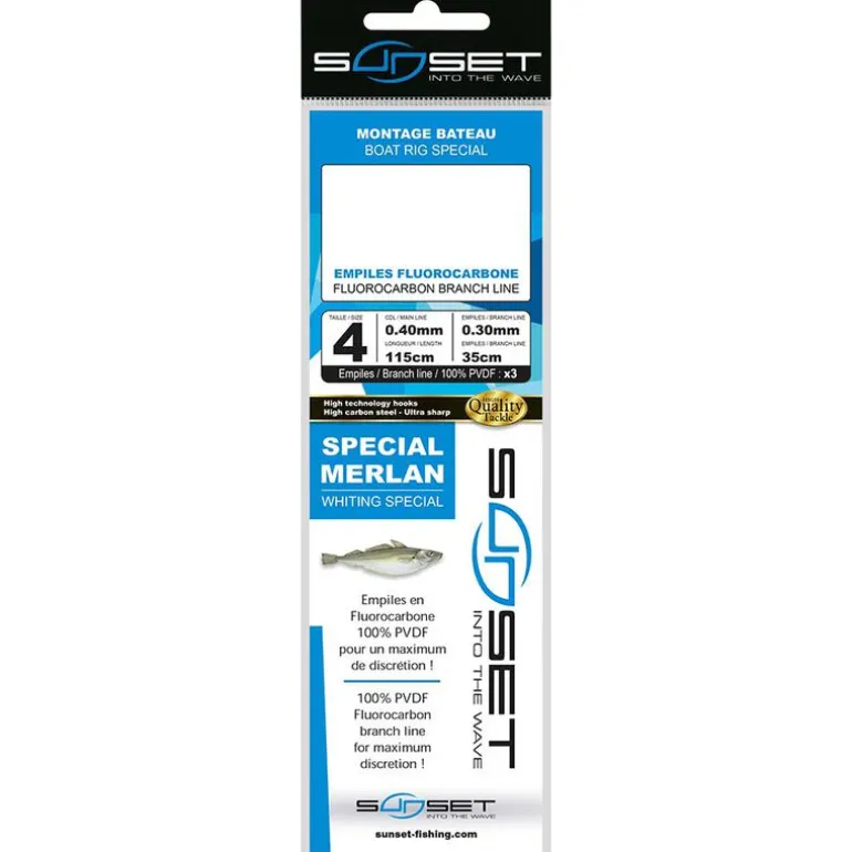 BDL BATEAU RS COMPETITION SPEC MERLAN/FLUORO 3X35 SUNSET