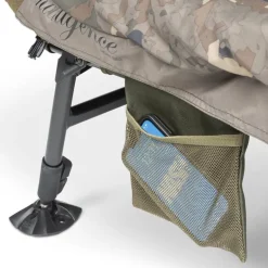 Bedchair Nash Indulgence HD40 Sleep  System 8 Legs Camo Wide