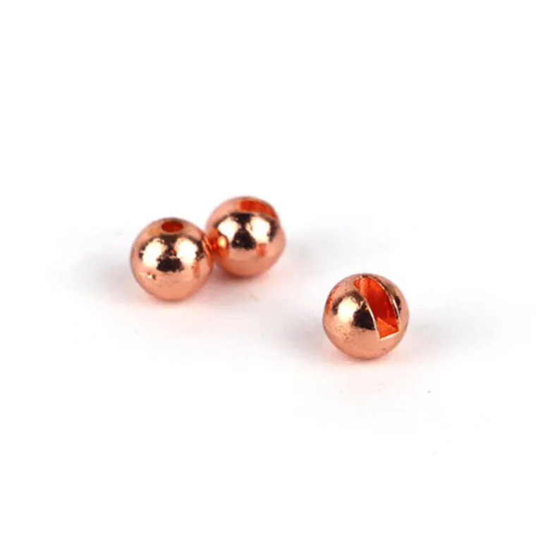Billes Fendues Textreme Tungsten Slotted Beads Copper (x20)