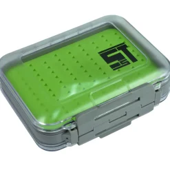 Boîte à mouche silverstone waterpro rubber twin/small (capacité 180 mouches)