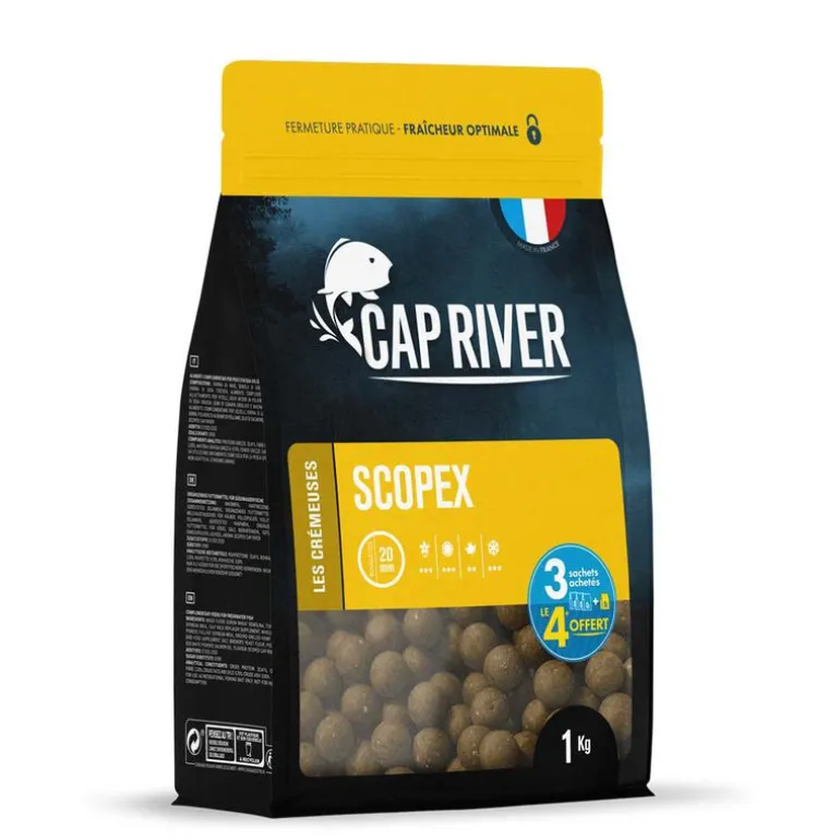 Bouillettes Cap River Scopex 1kg