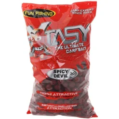 Bouillettes funfishing extasy spicy devil 4kg 20mm