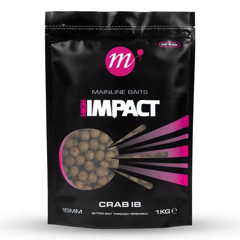 Bouillettes Mainline Hi Impact Crab IB 1kg