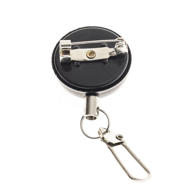 Bouton service noir silverstone cable acier (broche)