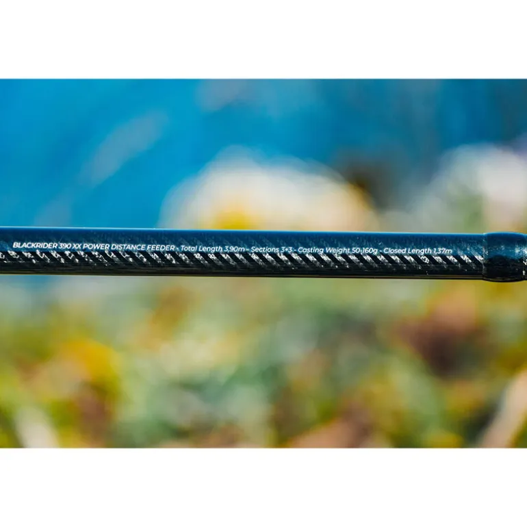 Canne Feeder TEOS Blackrider 390 XX Power Distance Feeder 50-160g