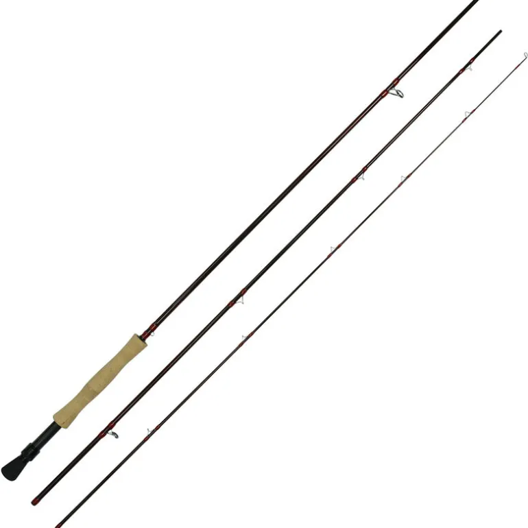 Canne mouche silverstone redwave 10' soie 7-8 (3 brins)