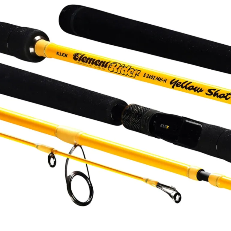 Canne Spinning ILLEX Element Rider X5 MH-H Yellowshot 2m40 15-50g