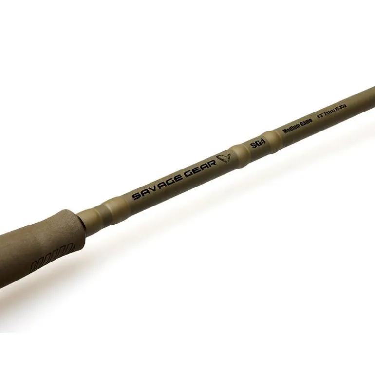 Canne spinning savage gear sg4 medium game 7'3 (2m21) ml 7-23g