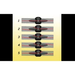 Clip ligne delkim smart clip - multipurpose line clip pack de 3