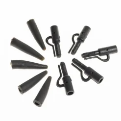 Clip plomb team carpfishing process lead clip with tail rubbers (x5)