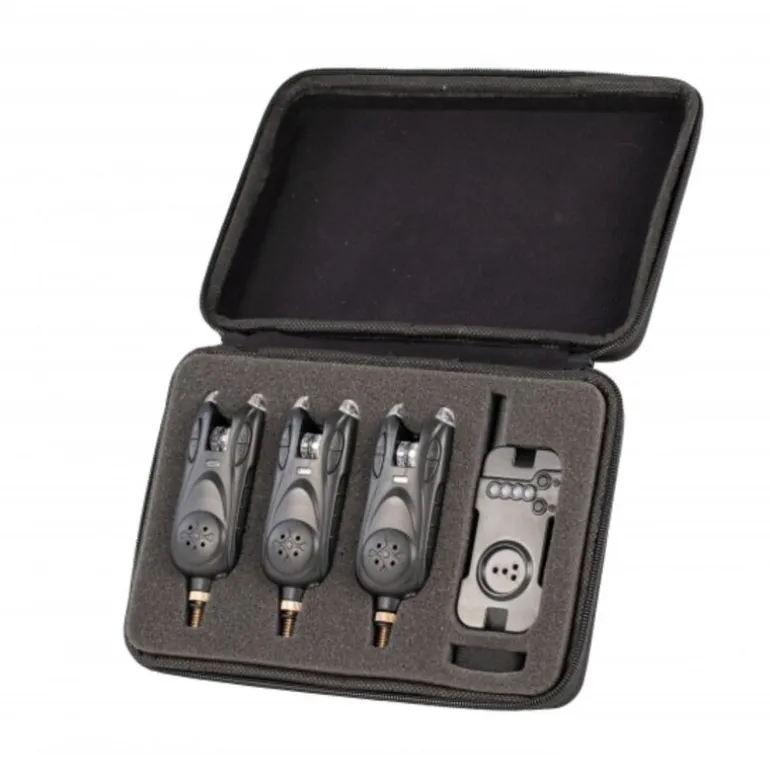 Coffret 3 détecteurs carpe starbaits emet/rec + centrale