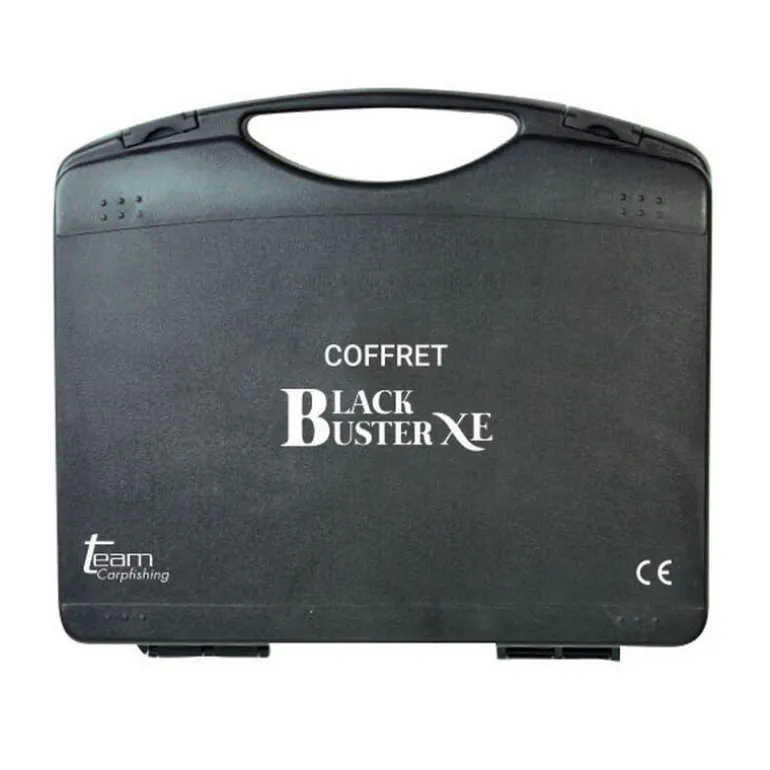 Coffret 3 détecteurs carpe team carpfishing black buster xe + centrale