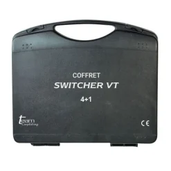 Coffret 4 détecteurs carpe team carpfishing switcher vt + centrale