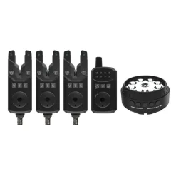 Coffret 3 détecteurs + 1 centrale + 1 lampe bivvy Sonik SKS2
