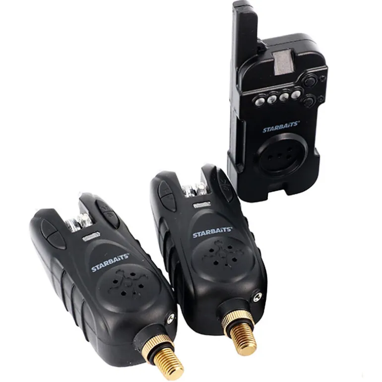 Coffret 2 Détecteurs + Centrale Starbaits STB Bite Indic Emet./Rec.