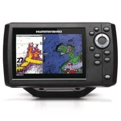 Combiné Humminbird Helix 5 G3 Chirp Sonde Tableau Arrière et Température