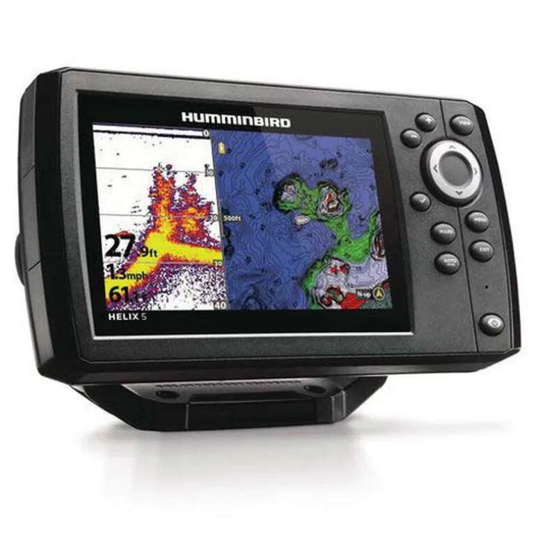 Combiné Humminbird Helix 5 G3 Chirp Sonde Tableau Arrière et Température