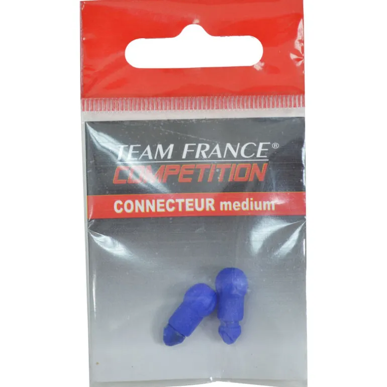 Connecteurs coup team france perles de connexion (x2)