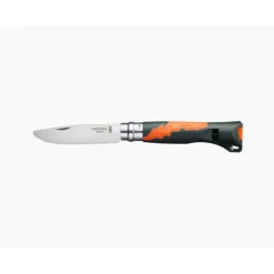 Couteau Opinel N°07 Outdoor Junior Kaki Orange