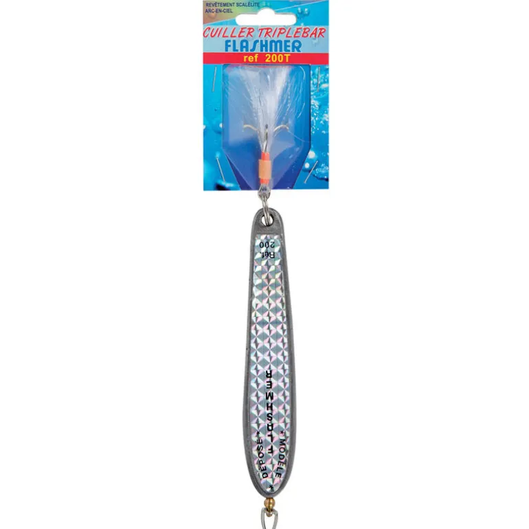 Cuiller mer flashmer ondulante triple bar