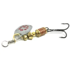 Cuillère Tournante Bzone Runner Spin Red Silver