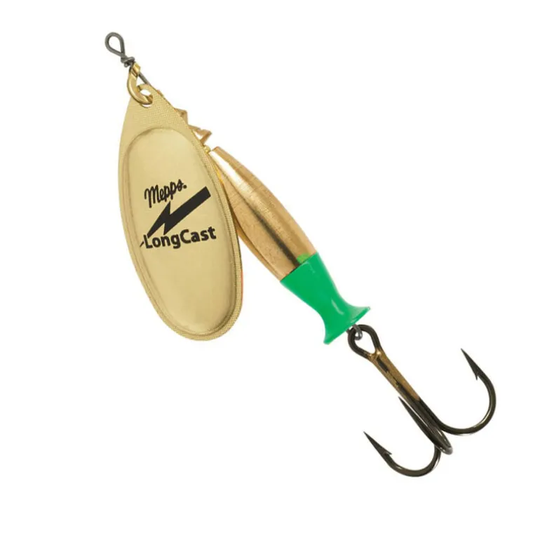 Cuillère Tournante Mepps Aglia Longcast Or (x1)