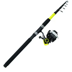 Ensemble Bzone Canne Striker Telespin 180L 3-10g + Moulinet Striker Spin 1000 + Nylon