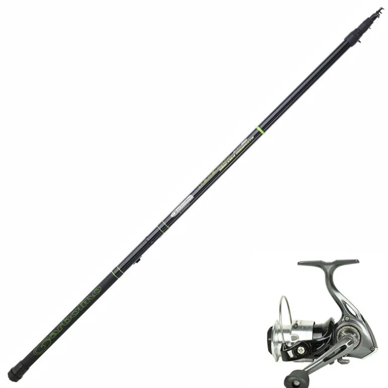 Ensemble Garbolino Canne Serenity RC 3.80 m + Moulinet Strike Trout FD