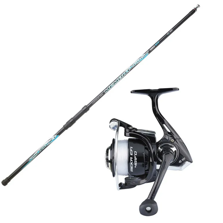 Ensemble SERT Canne TELEFLOAT 300 + Moulinet MEKA EFI