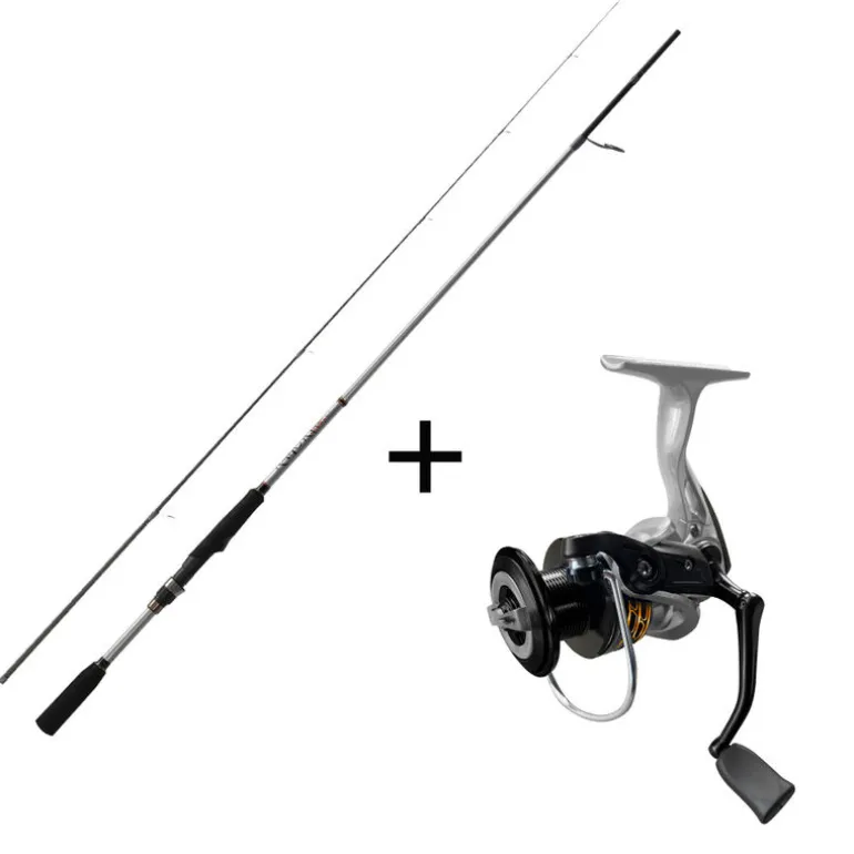 Ensemble Spinning Major Craft Kahory Combo Canne 702m 2.13m, 7-28g + Moulinet KRS2500