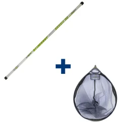 Ensemble Teos Epuisette Slimshot Carp 350