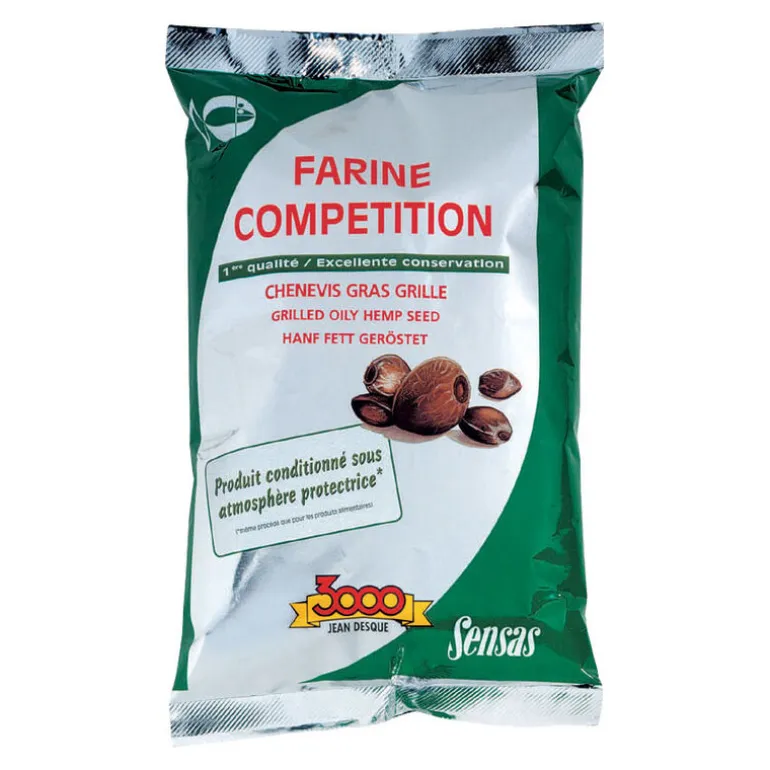 Farine sensas 3000 super chenevis grillé gras 550g