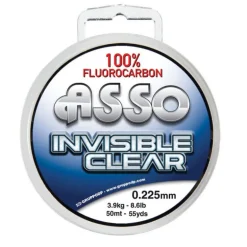Fil fluorocarbone flashmer invisible clear 30m