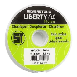 Fil nylon mouche silverstone liberty (50m)