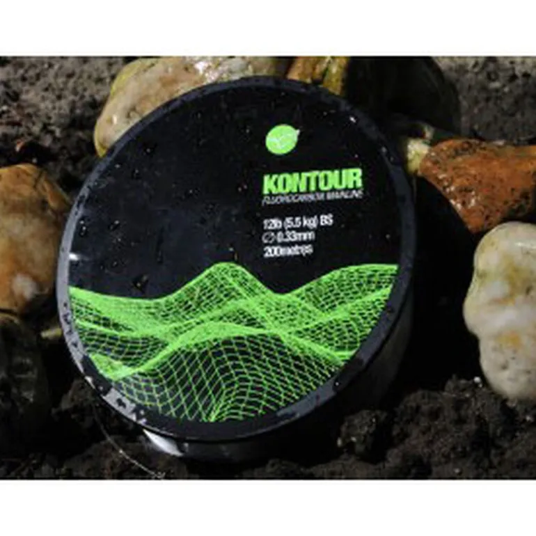 Fluorocarbone carpe korda kontour fluorocarbon 200m