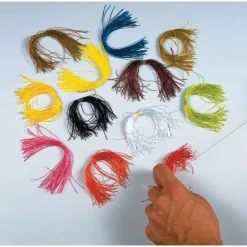 Fly tying matériaux élastiques jmc lurefil