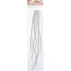 Fly tying plumes whiting microbarb silver g2