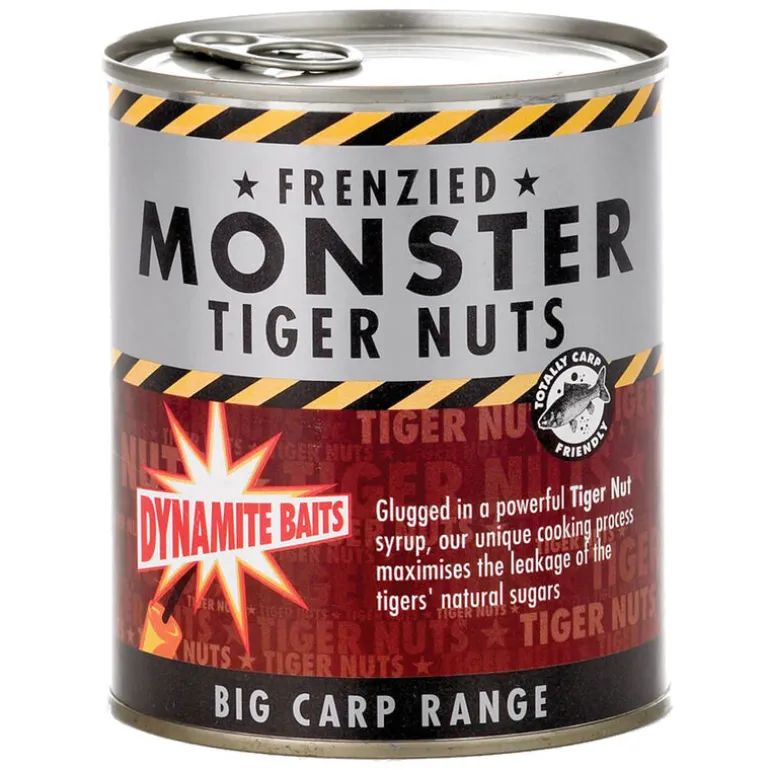 Graines cuites carpe dynamite baits boite de tiger nuts cuites 830g