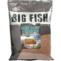 Groundbait carpe dynamite baits big fish marine halibut / hemp 1.8kg