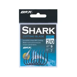 Hameçon Simple BKK Chinu-R Shark à Oeillet